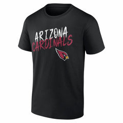 Arizona Cardinals Hustle Personalized Name & Number T-Shirt - Black - NFL