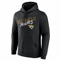 Jacksonville Jaguars Hustle Personalized Name & Number Hoodie - Black - NFL