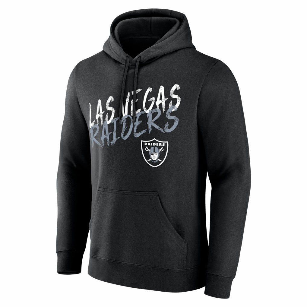 Las Vegas Raiders Hustle Personalized Name & Number Hoodie - Black - NFL