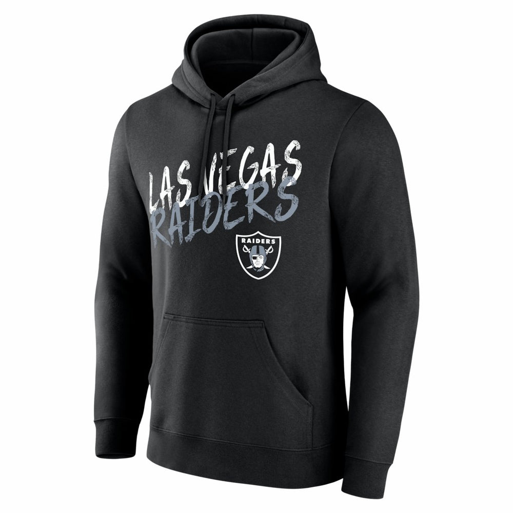 Las Vegas Raiders Hustle Personalized Name & Number Hoodie - Black - NFL