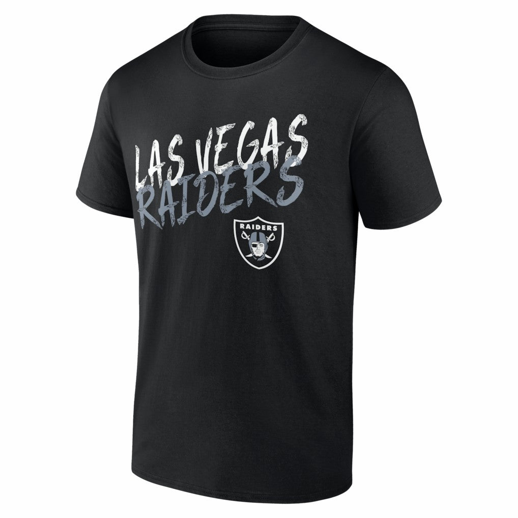 Las Vegas Raiders Hustle Personalized Name & Number T-Shirt - Black - NFL