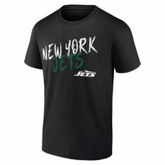 New York Jets Hustle Personalized Name & Number T-Shirt - Black - NFL