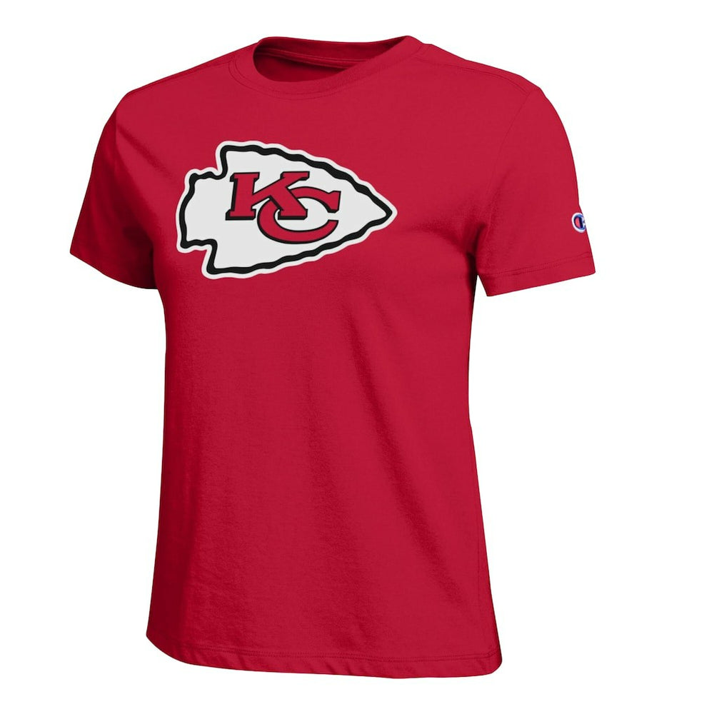 Kansas City Chiefs Champion Women's Logo T-Shirt - Red - NFL