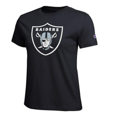 Las Vegas Raiders Champion Women's Logo T-Shirt - Black - NFL