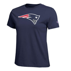 New England Patriots Champion Women's Logo T-Shirt - Navy - NFL