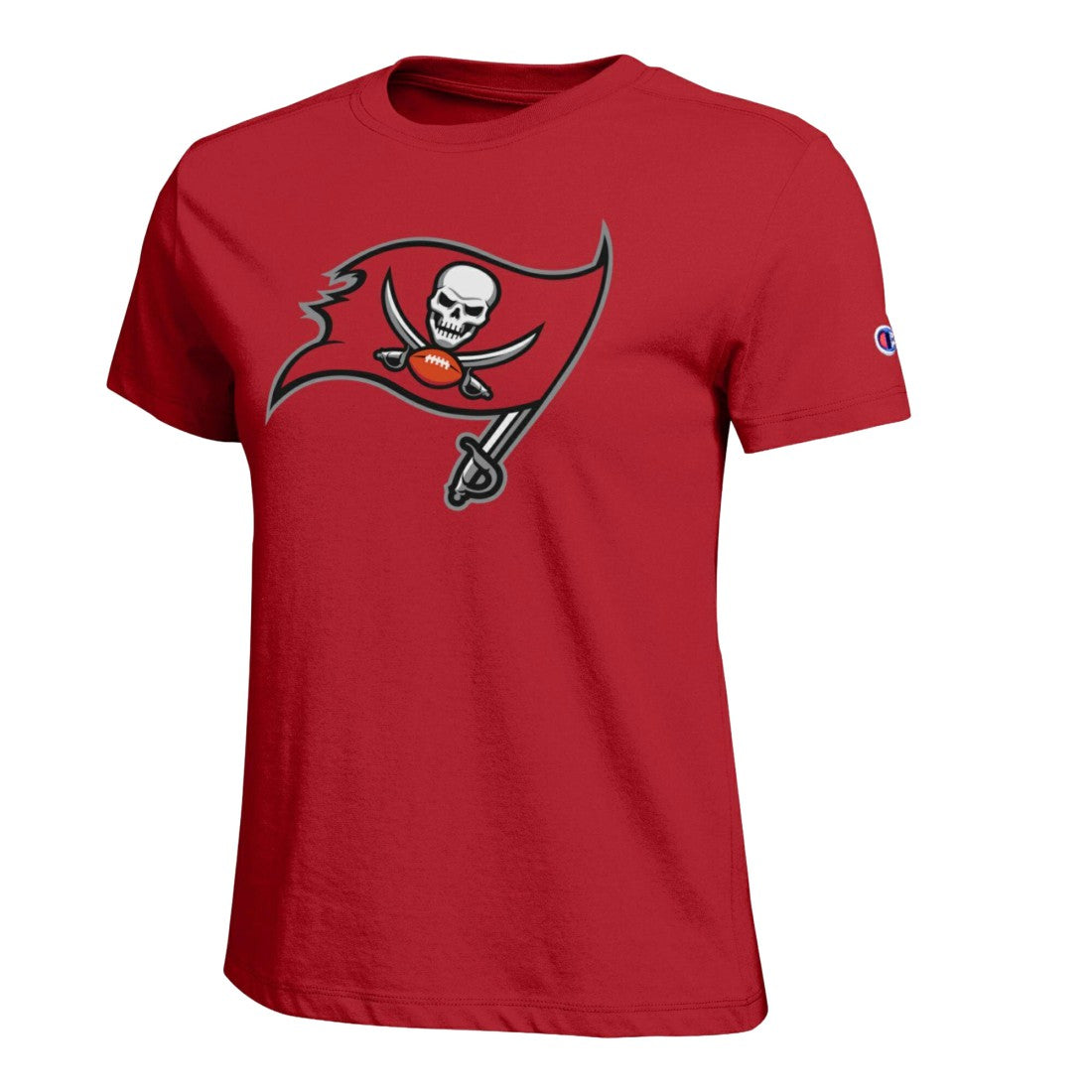 Tampa Bay Buccaneers Champion Women's Logo T-Shirt - Red - NFL