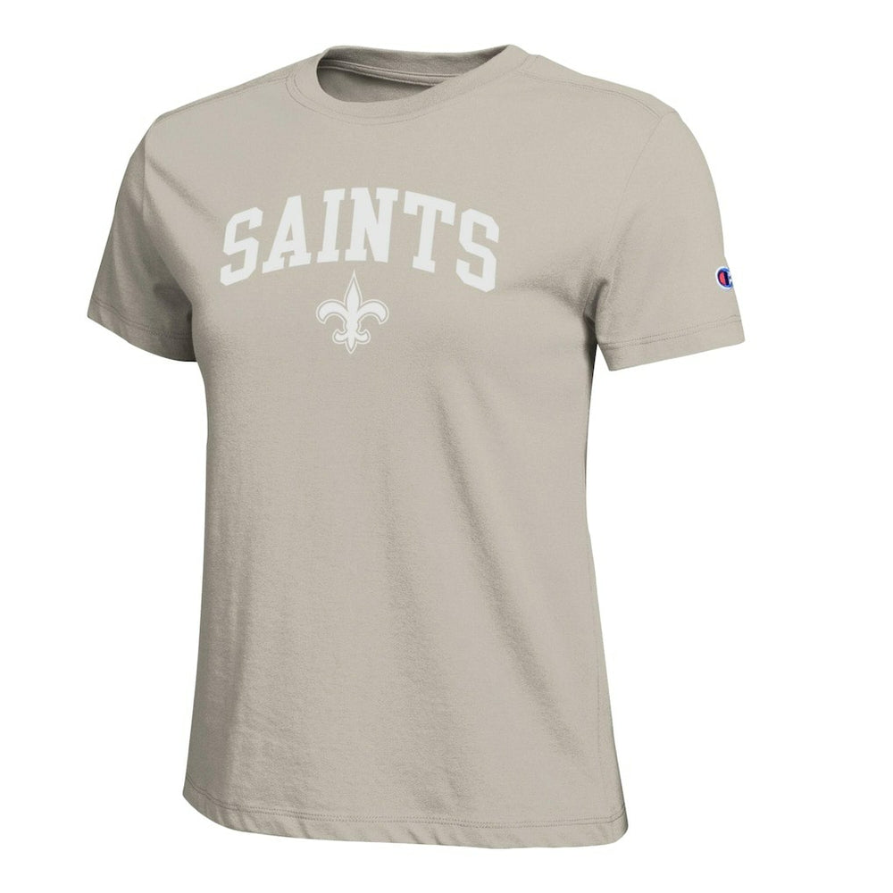 New Orleans Saints Champion Women's Cocoa Butter T-Shirt - Light Brown - NFL