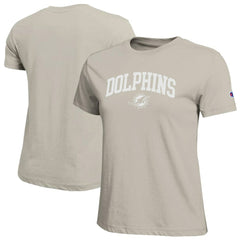 Miami Dolphins Champion Women's Cocoa Butter T-Shirt - Light Brown - NFL