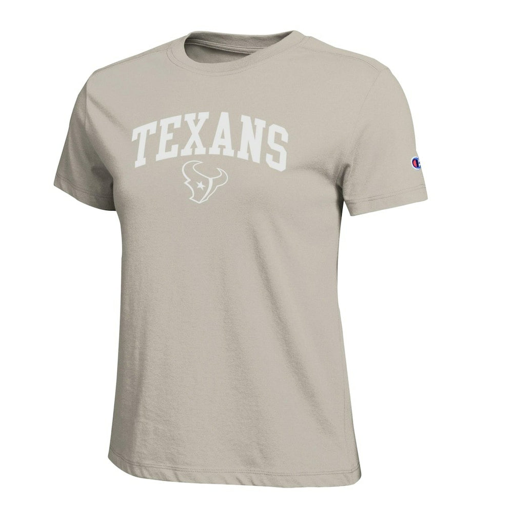 Houston Texans Champion Women's Cocoa Butter T-Shirt - Light Brown - NFL