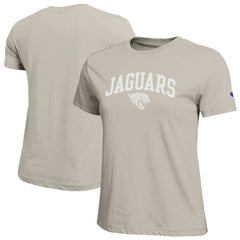 Jacksonville Jaguars Champion Women's Cocoa Butter T-Shirt - Light Brown - NFL