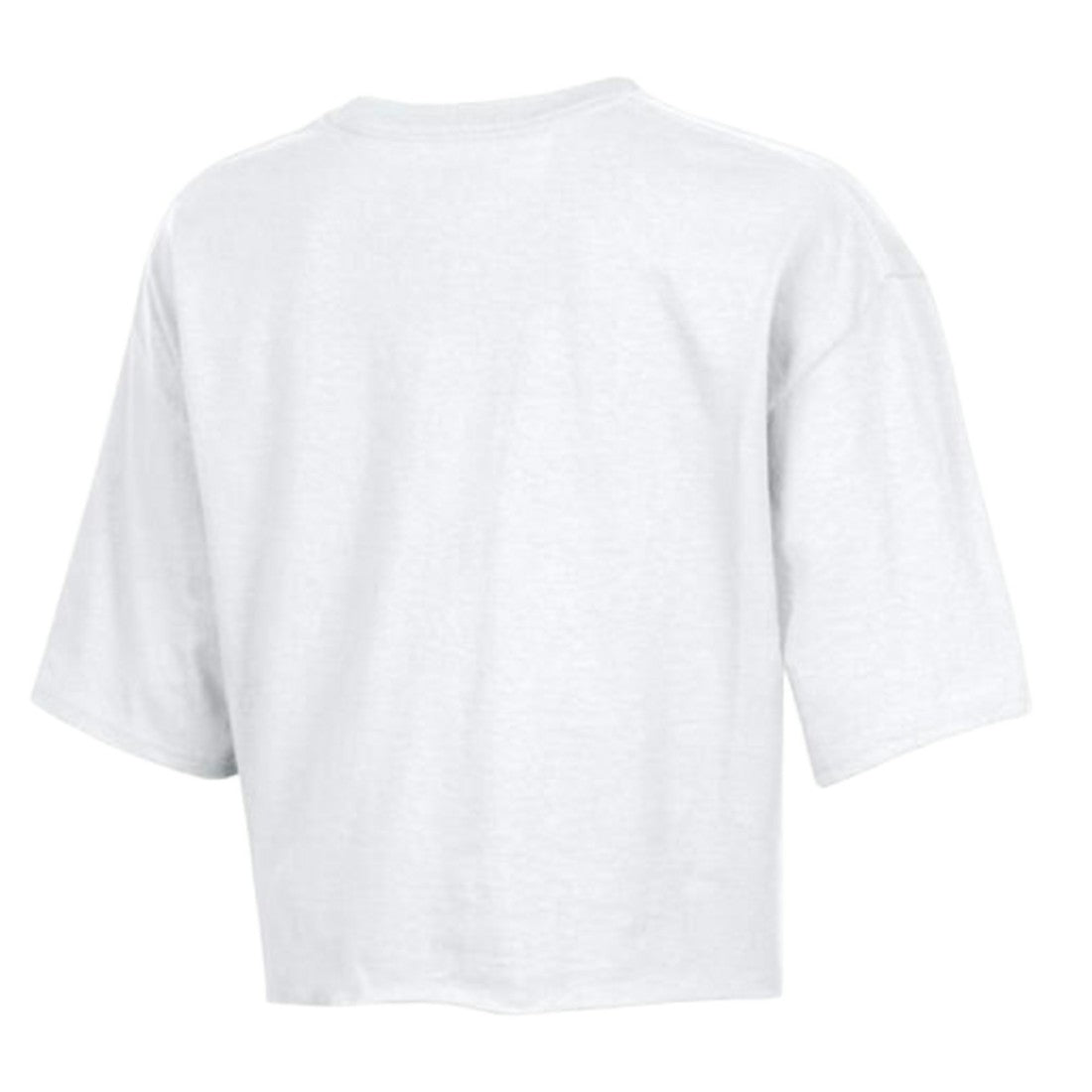 Green Bay Packers Champion Women's Boyfriend Cropped T-Shirt - White - NFL