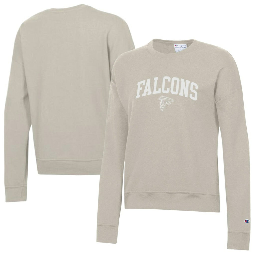 Atlanta Falcons Champion Women's Powerblend Cocoa Butter Fleece Sweatshirt - Light Brown - NFL