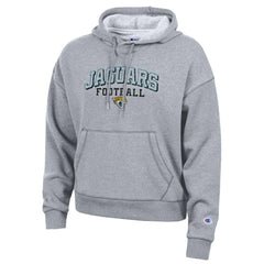 Jacksonville Jaguars Champion Women's Triumph Tri-Blend Hoodie - Gray - NFL