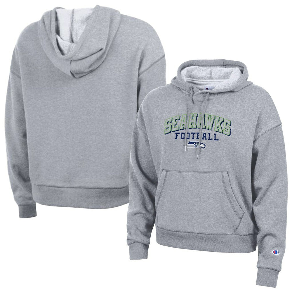 Seattle Seahawks Champion Women's Triumph Tri-Blend Hoodie - Gray - NFL