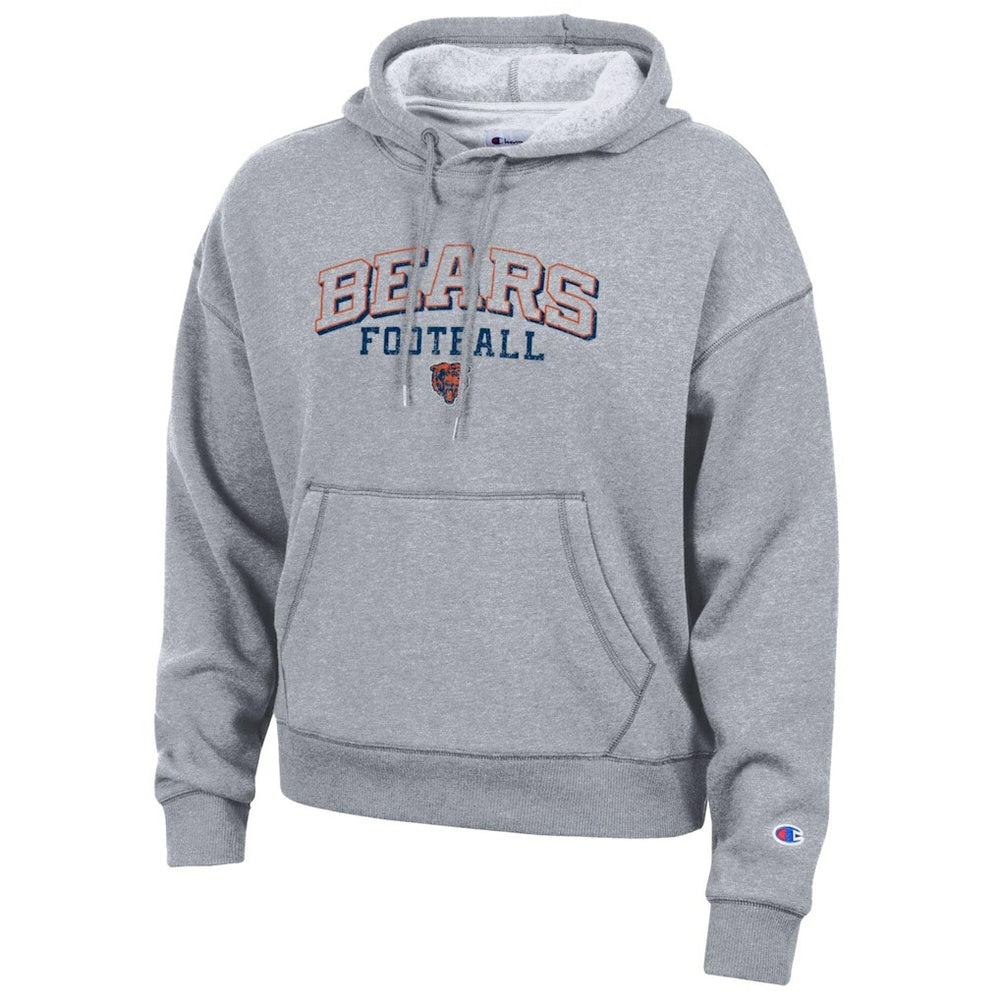 Chicago Bears Champion Women's Triumph Tri-Blend Hoodie - Gray - NFL