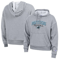 Carolina Panthers Champion Women's Triumph Tri-Blend Hoodie - Gray - NFL