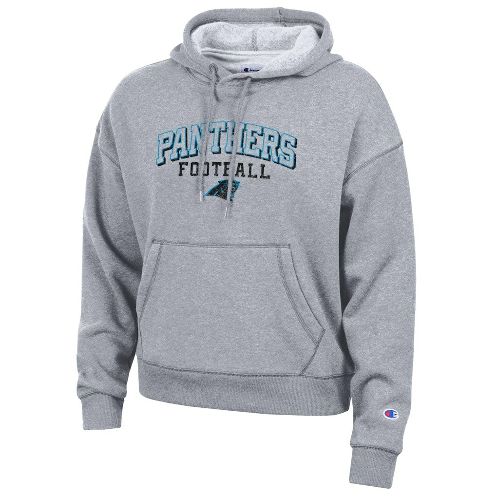 Carolina Panthers Champion Women's Triumph Tri-Blend Hoodie - Gray - NFL
