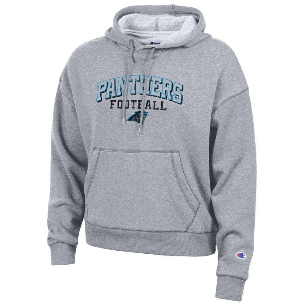 Carolina Panthers Champion Women's Triumph Tri-Blend Hoodie - Gray - NFL