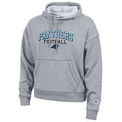 Carolina Panthers Champion Women's Triumph Tri-Blend Hoodie - Gray - NFL