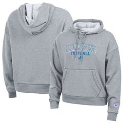Detroit Lions Champion Women's Triumph Tri-Blend Hoodie - Gray - NFL