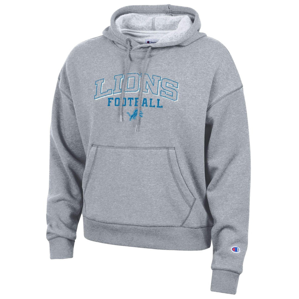 Detroit Lions Champion Women's Triumph Tri-Blend Hoodie - Gray - NFL