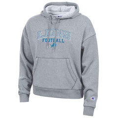 Detroit Lions Champion Women's Triumph Tri-Blend Hoodie - Gray - NFL
