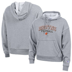 Cleveland Browns Champion Women's Triumph Tri-Blend Hoodie - Gray - NFL
