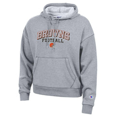 Cleveland Browns Champion Women's Triumph Tri-Blend Hoodie - Gray - NFL