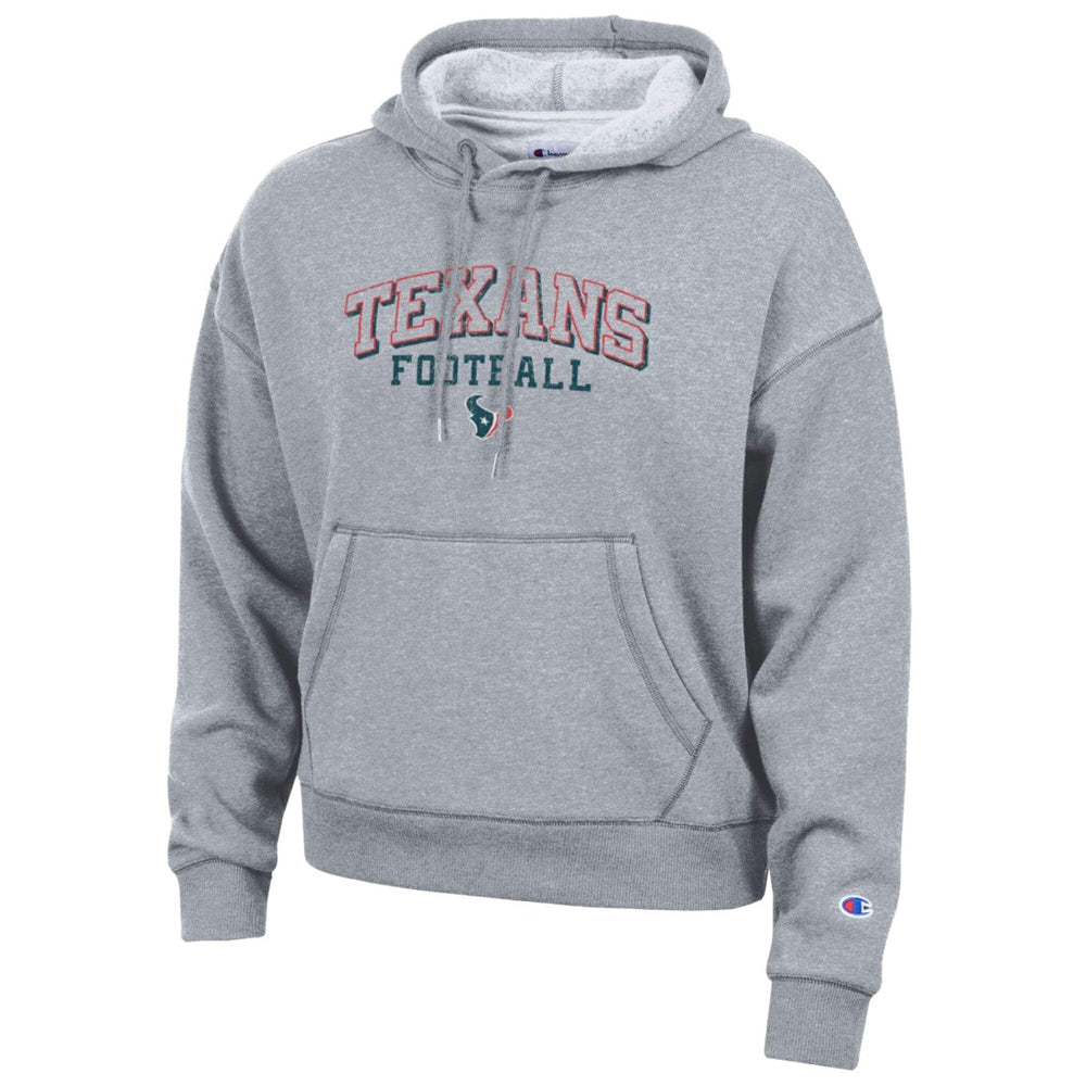 Houston Texans Champion Women's Triumph Tri-Blend Hoodie - Gray - NFL