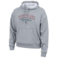 Houston Texans Champion Women's Triumph Tri-Blend Hoodie - Gray - NFL