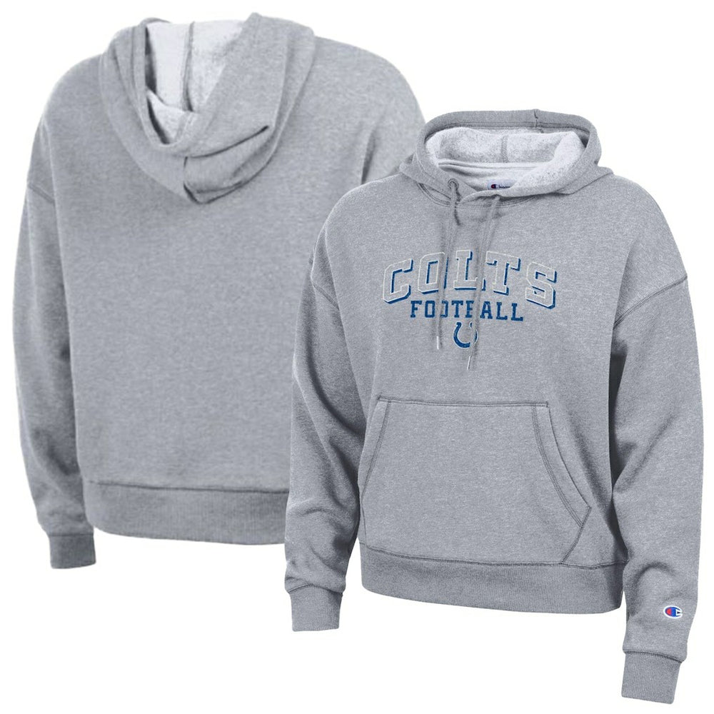 Indianapolis Colts Champion Women's Triumph Tri-Blend Hoodie - Gray - NFL