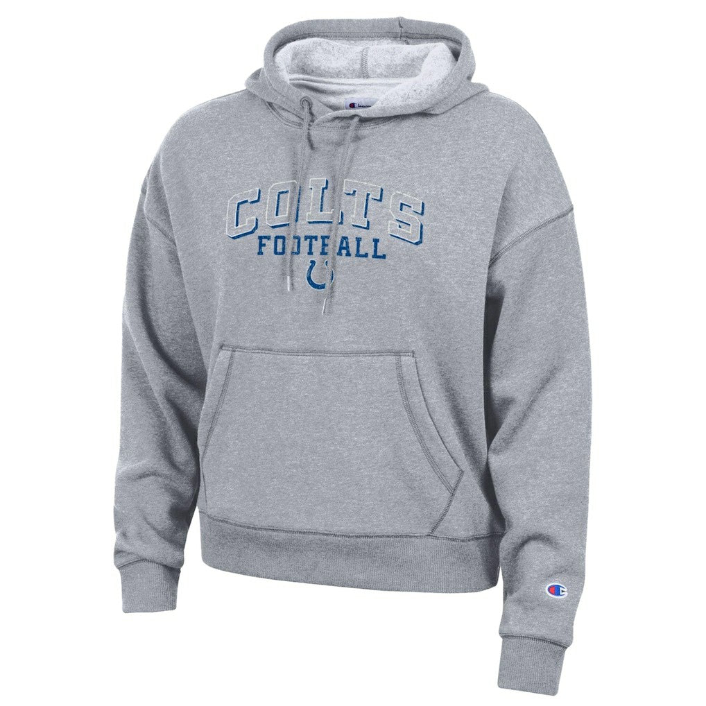 Indianapolis Colts Champion Women's Triumph Tri-Blend Hoodie - Gray - NFL