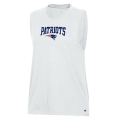New England Patriots Champion Women's Muscle Tank Top - White - NFL