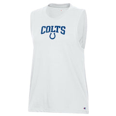 Indianapolis Colts Champion Women's Muscle Tank Top - White - NFL