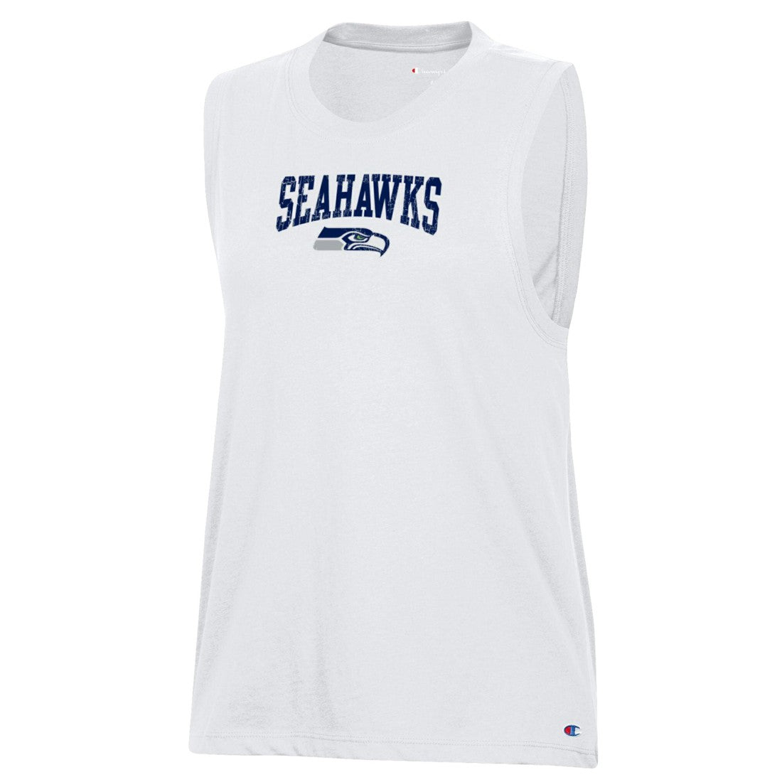 Seattle Seahawks Champion Women's Muscle Tank Top - White - NFL