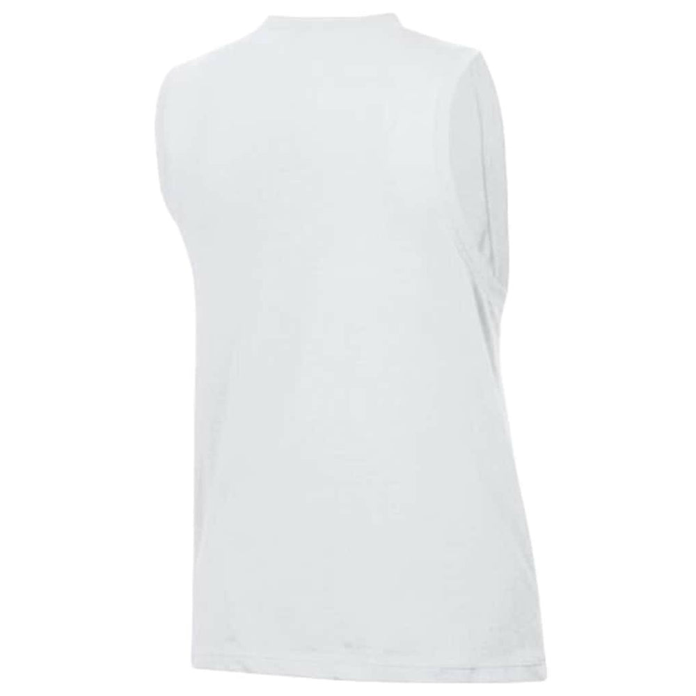 Carolina Panthers Champion Women's Muscle Tank Top - White - NFL