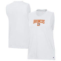 Denver Broncos Champion Women's Muscle Tank Top - White - NFL