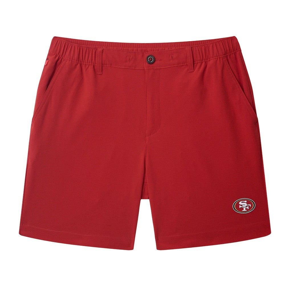 San Francisco 49ers Chubbies Everywear Shorts - Cardinal - NFL