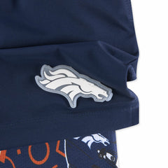 Denver Broncos Chubbies The Secret Lined Swim Trunks - Navy - NFL
