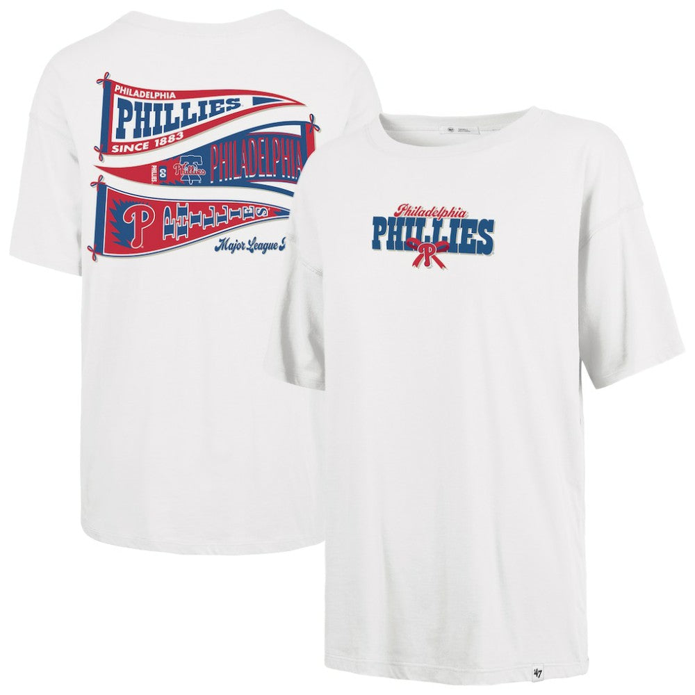 Philadelphia Phillies '47 Women's Bow & Banner Sadie T-Shirt Online