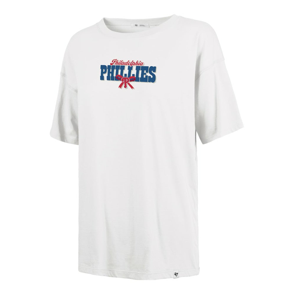 Philadelphia Phillies '47 Women's Bow & Banner Sadie T-Shirt Online