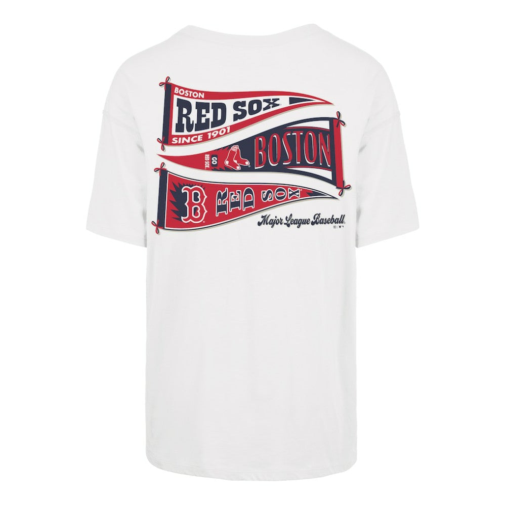 Boston Red Sox '47 Women's Bow & Banner Sadie T-Shirt Sale