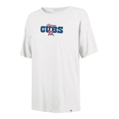 Chicago Cubs '47 Women's Bow & Banner Sadie T-Shirt Outlet