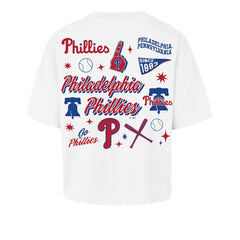 Philadelphia Phillies '47 Women's Collage Script Reed City T-Shirt Discount