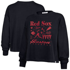 Boston Red Sox '47 Women's Team Collage Sydney Long Sleeve T-Shirt Outlet