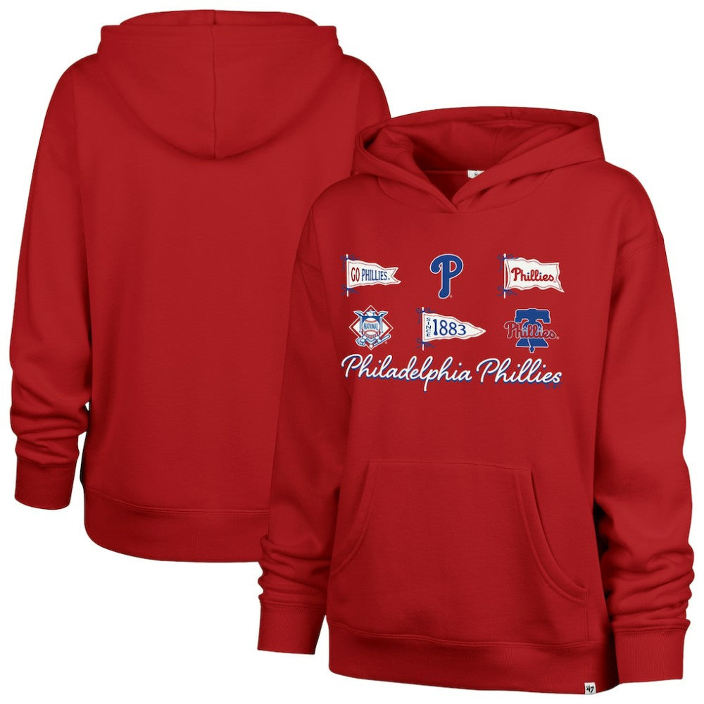 Philadelphia Phillies '47 Women's Bow & Banners Naomi Hoodie Online