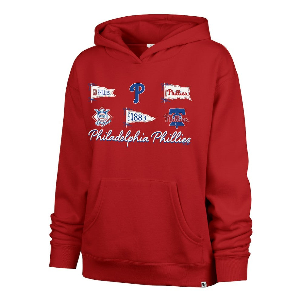 Philadelphia Phillies '47 Women's Bow & Banners Naomi Hoodie Online