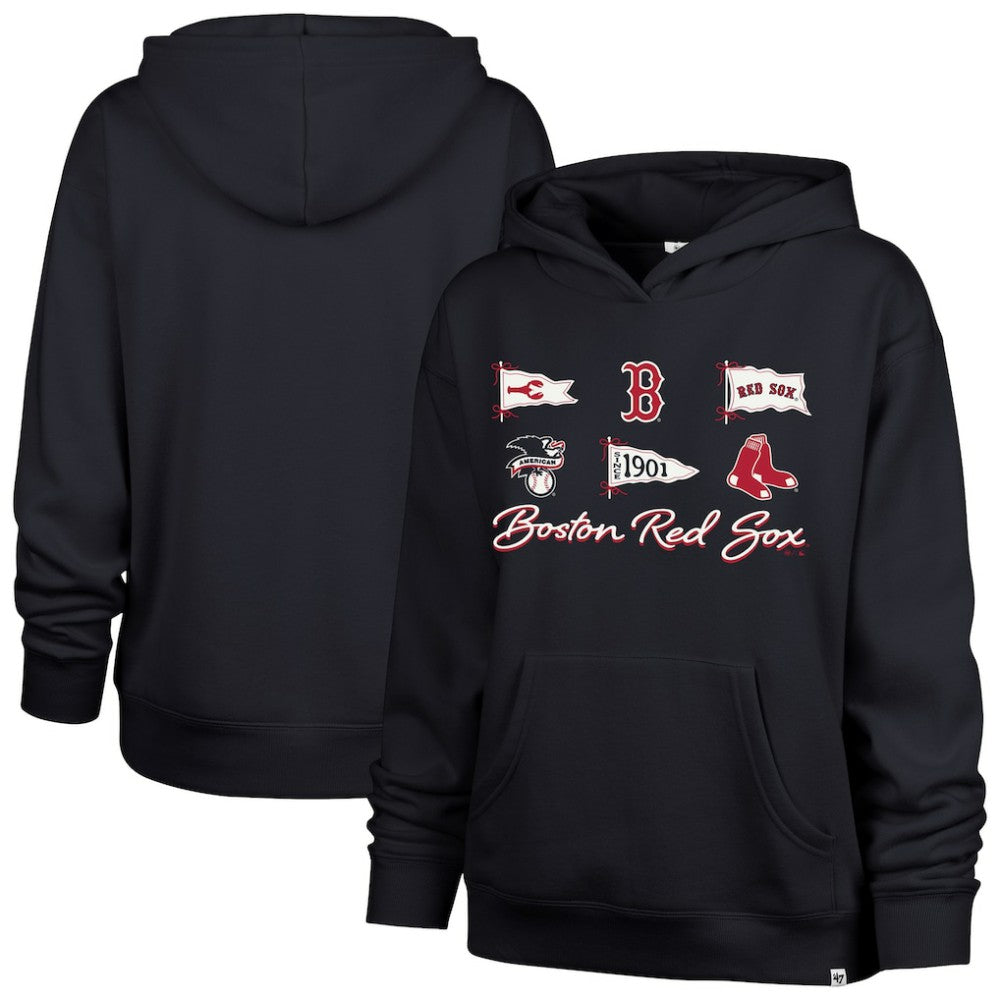 Boston Red Sox '47 Women's Bow & Banners Naomi Hoodie Sale
