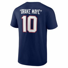 Drake Maye New England Patriots Nickname T-Shirt - Navy - NFL