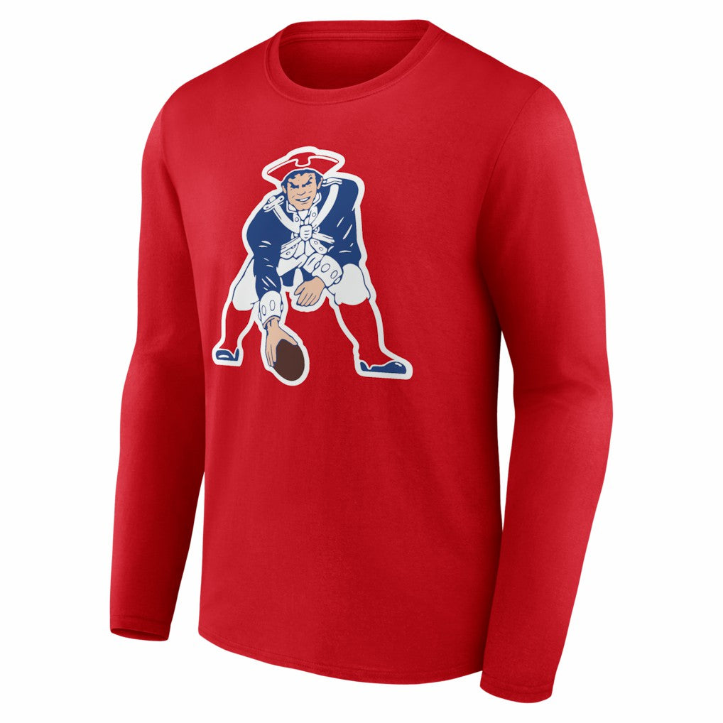 Drake Maye New England Patriots Nickname Long Sleeve T-Shirt - Red - NFL